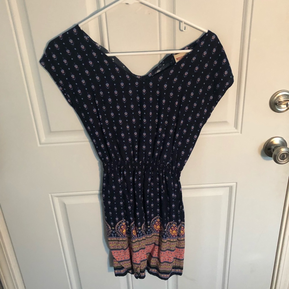 Tribal Print Mini Dress with Pockets!!